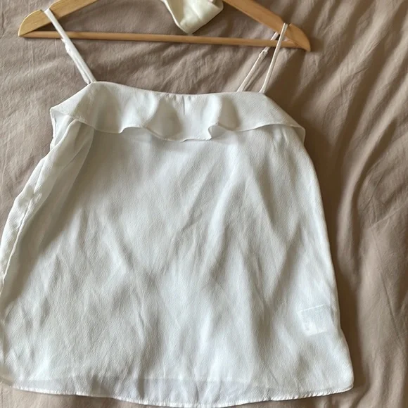 H&M Women’s Camisole Top with Flounce - Picture 2 of 4